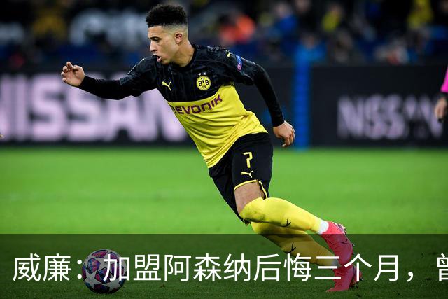 威廉：加盟阿森纳后悔三个月，曾遭遇不快乐的梦